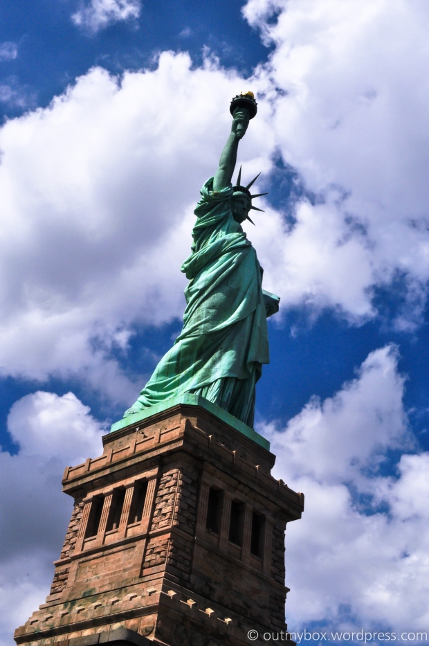 The most famous lady in New York - Statue of Liberty